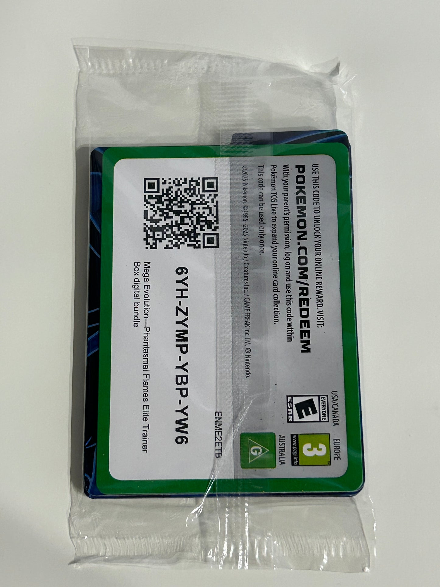 Phantasmal Flames ETB Charcadet 022 Promo NM English Pokemon SEALED