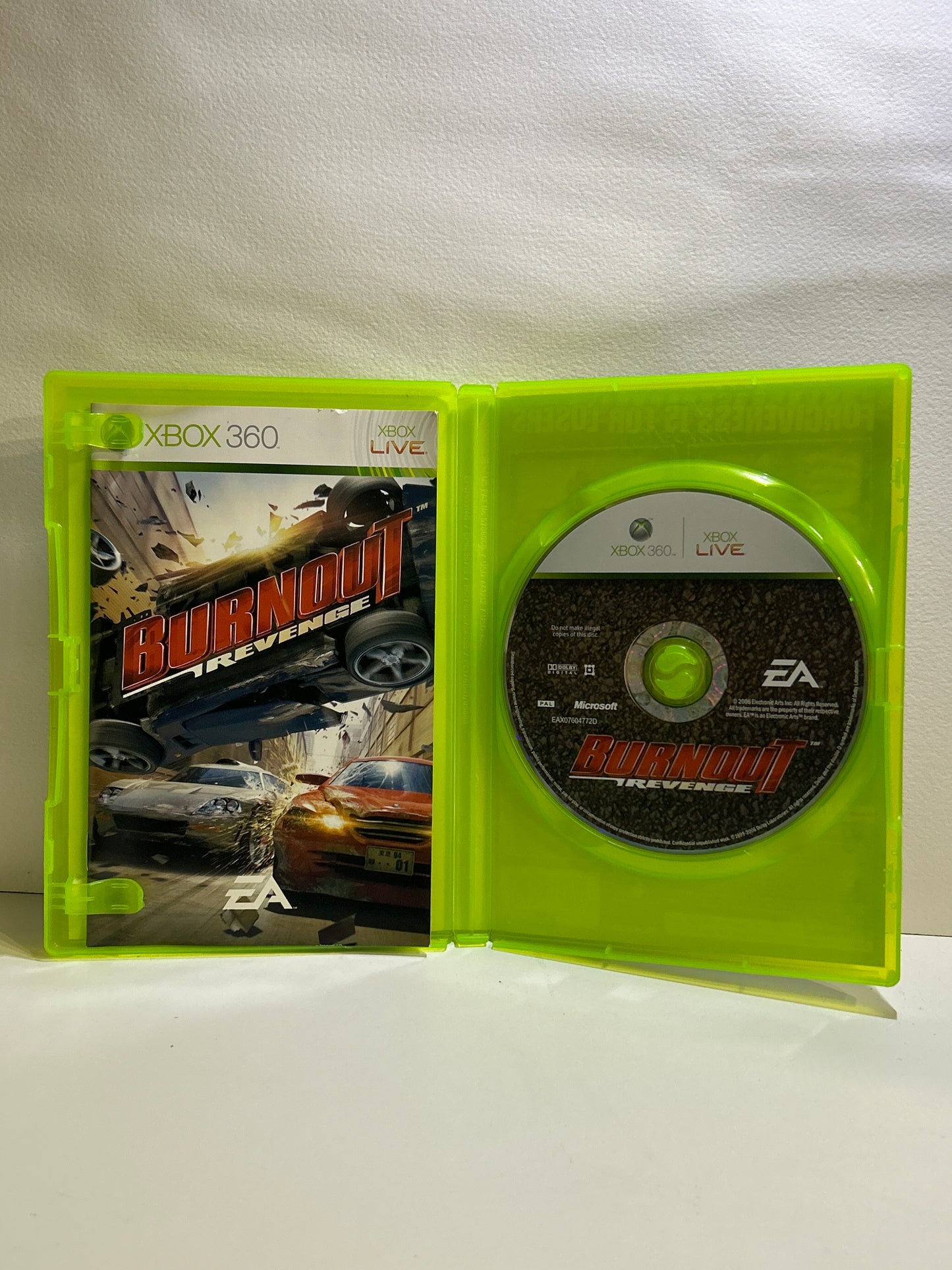 Burnout Revenge Xbox 360 2006 PAL