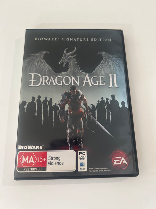 Dragon Age II PC DVD ROM BioWare Signature Edition