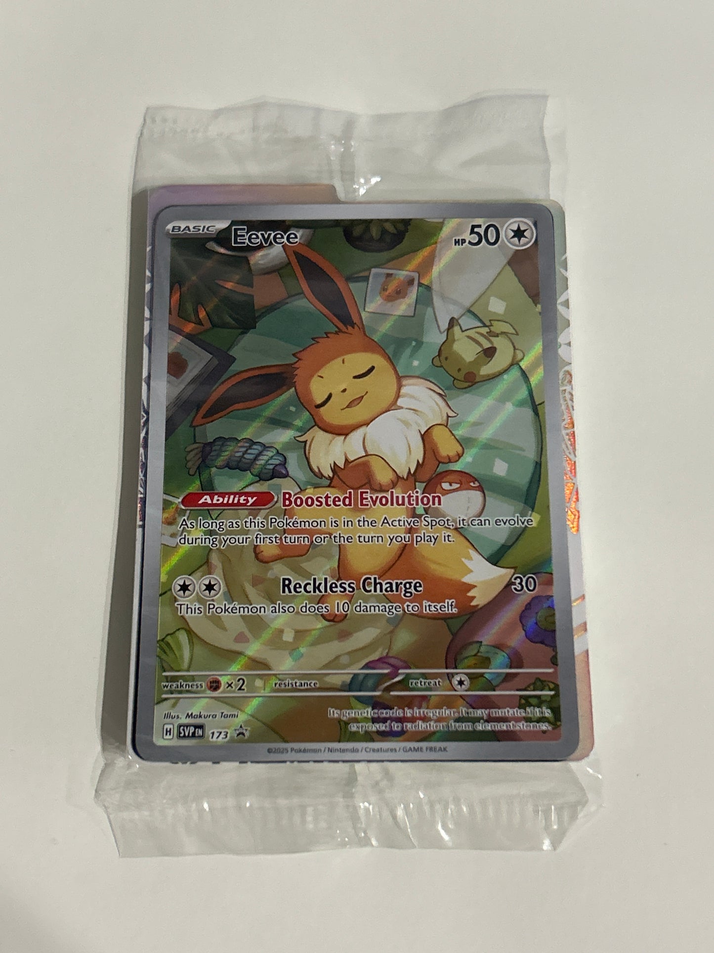 Pokemon Prismatic evolutions Eevee #173 promo SEALED