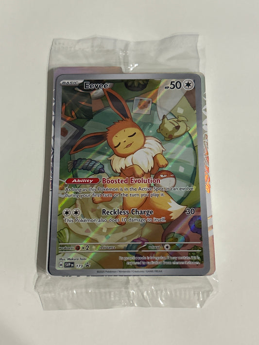 Pokemon Prismatic evolutions Eevee #173 promo SEALED